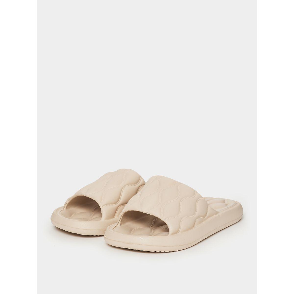 Styli Textured Comfort Open Toe Slip On Slides-men-shoes-flipflopsandslides-image-2