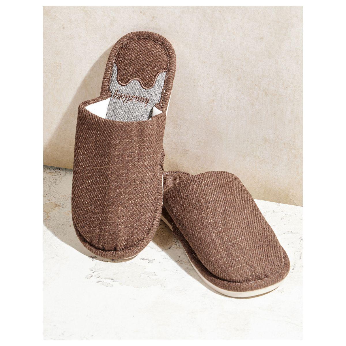 Styli Embroidery Detail Closed-Toe Bedroom Slippers-women-shoes-bedroomslippers-image-8