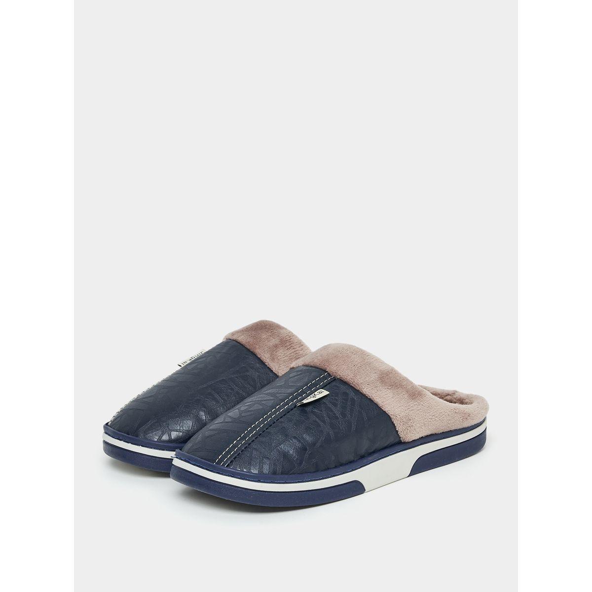 Styli Soft Velvet Closed-Toe Bedroom Slippers-men-shoes-flipflopsandslides-image-2