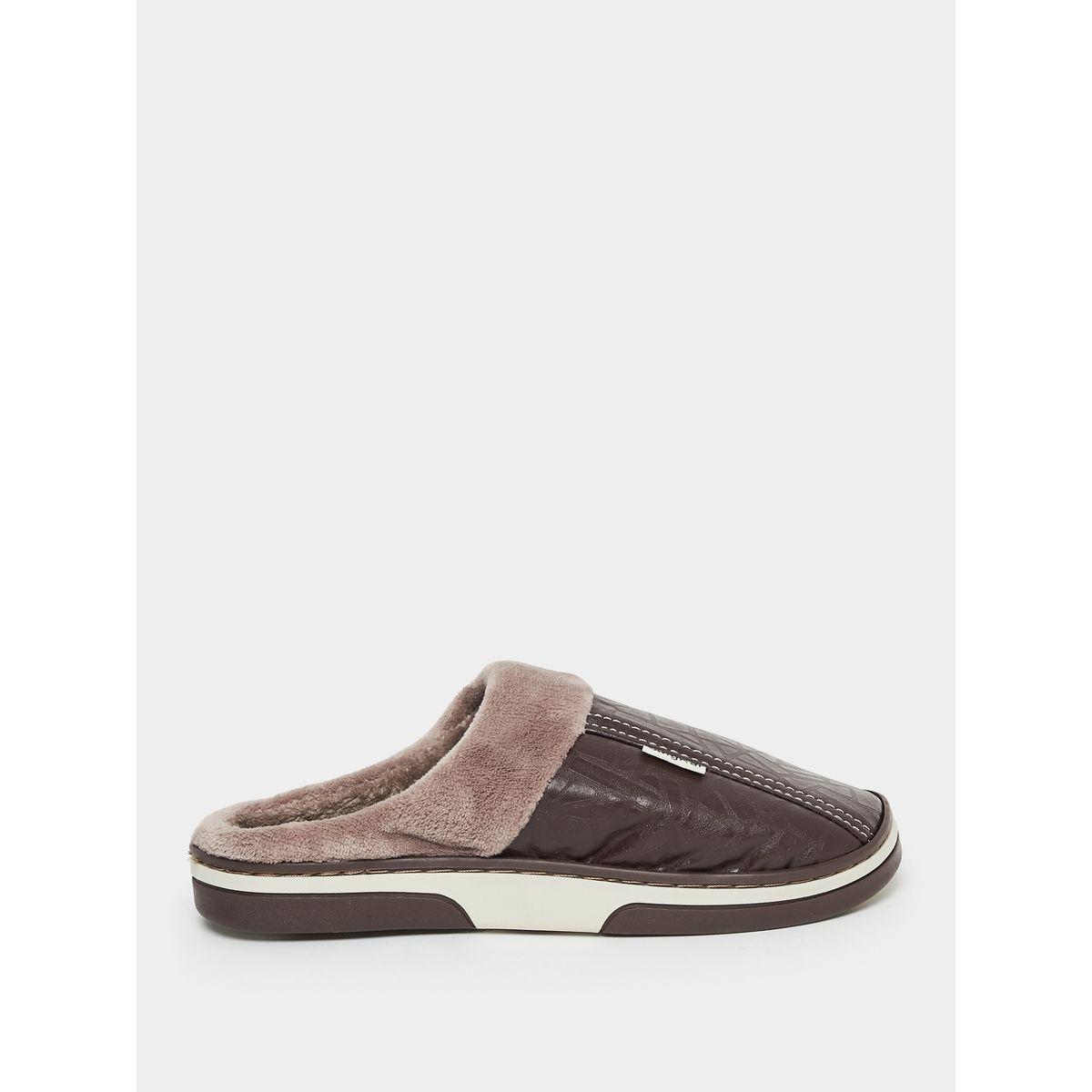 Styli Soft Velvet Closed-Toe Bedroom Slippers-men-shoes-flipflopsandslides-image-1