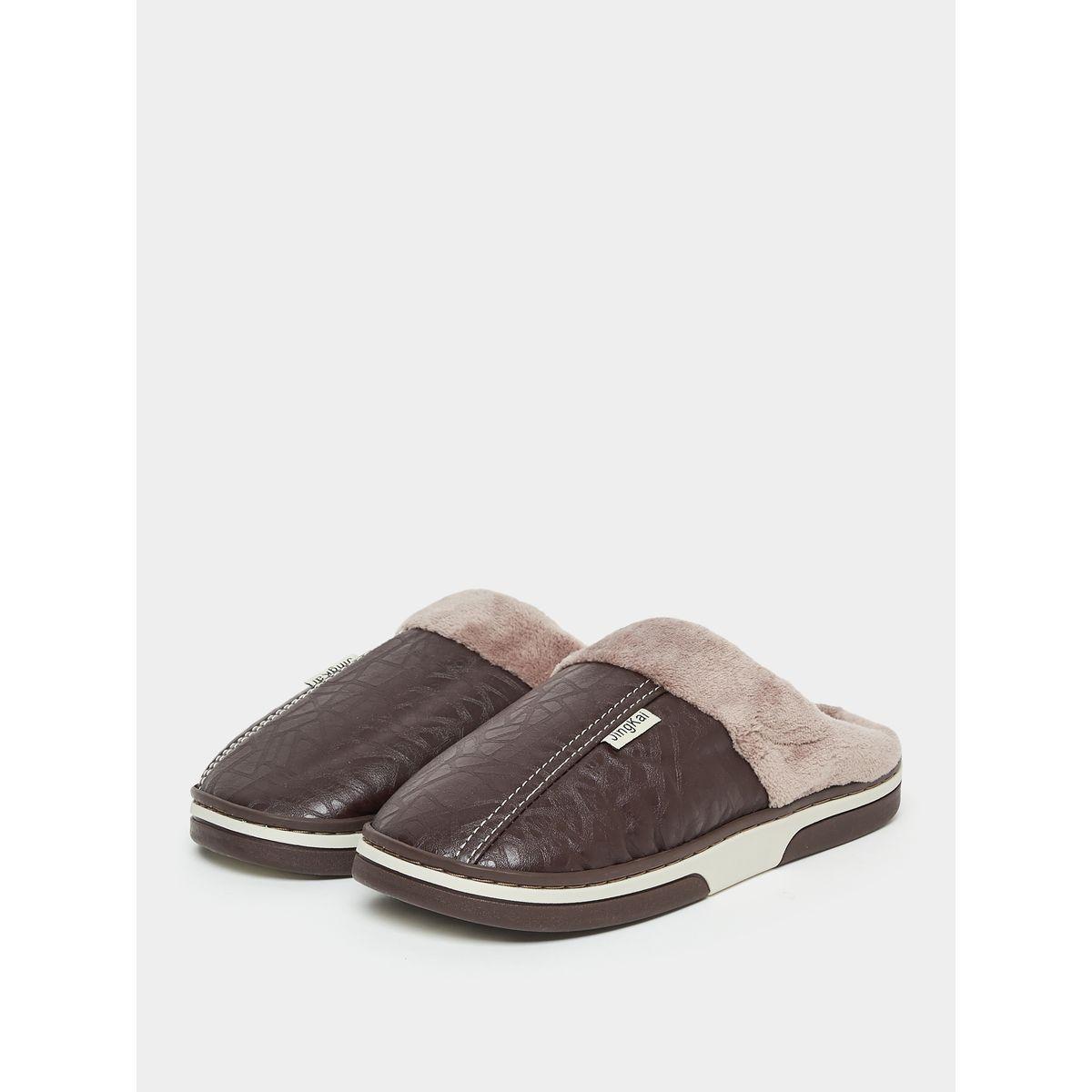 Styli Soft Velvet Closed-Toe Bedroom Slippers-men-shoes-flipflopsandslides-image-2