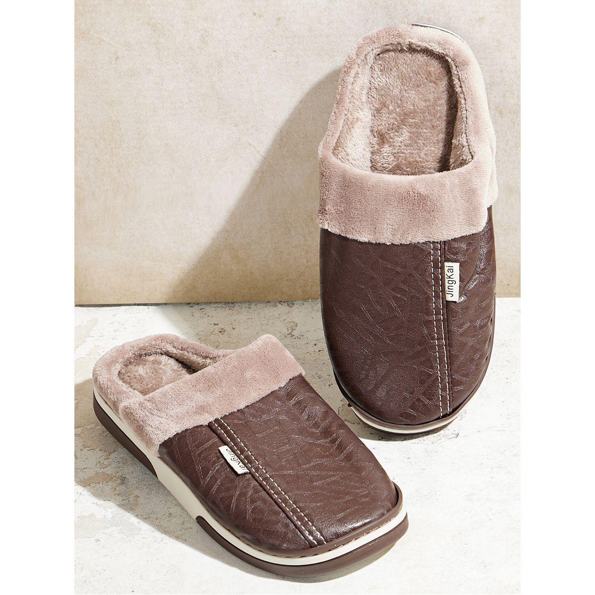 Styli Soft Velvet Closed-Toe Bedroom Slippers-men-shoes-flipflopsandslides-image-8