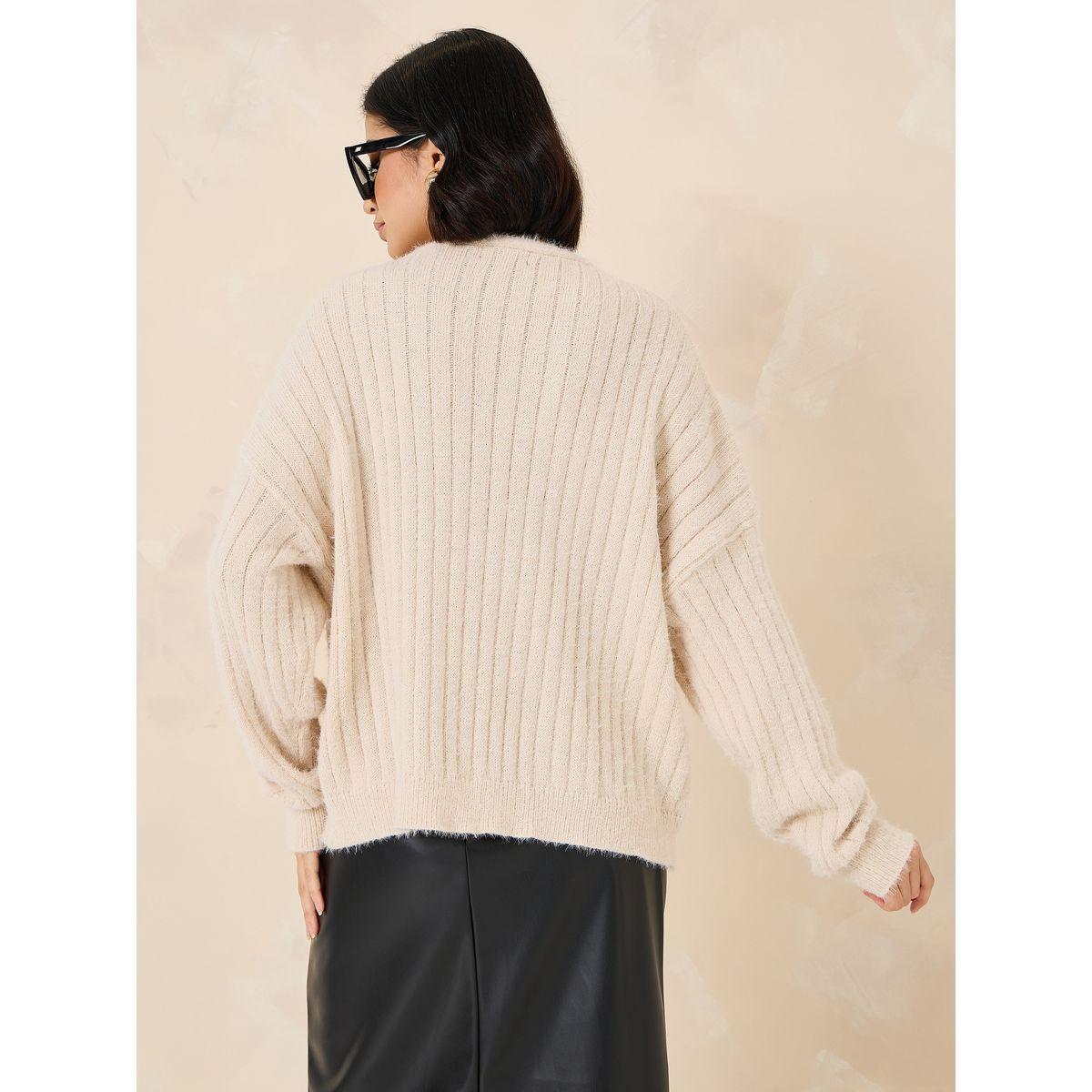 كارديجان محبوك بأزرار غلق-women-winterwear-cardigansandjumpers-cardigans-image-5