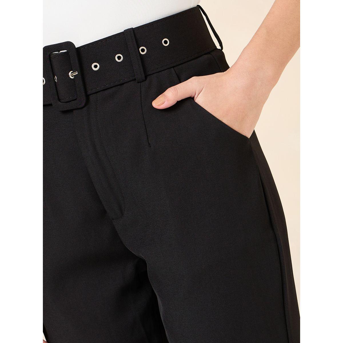 بنطال بقصة مستدقة مع حزام-women-clothing-bottoms-trousers-image-3