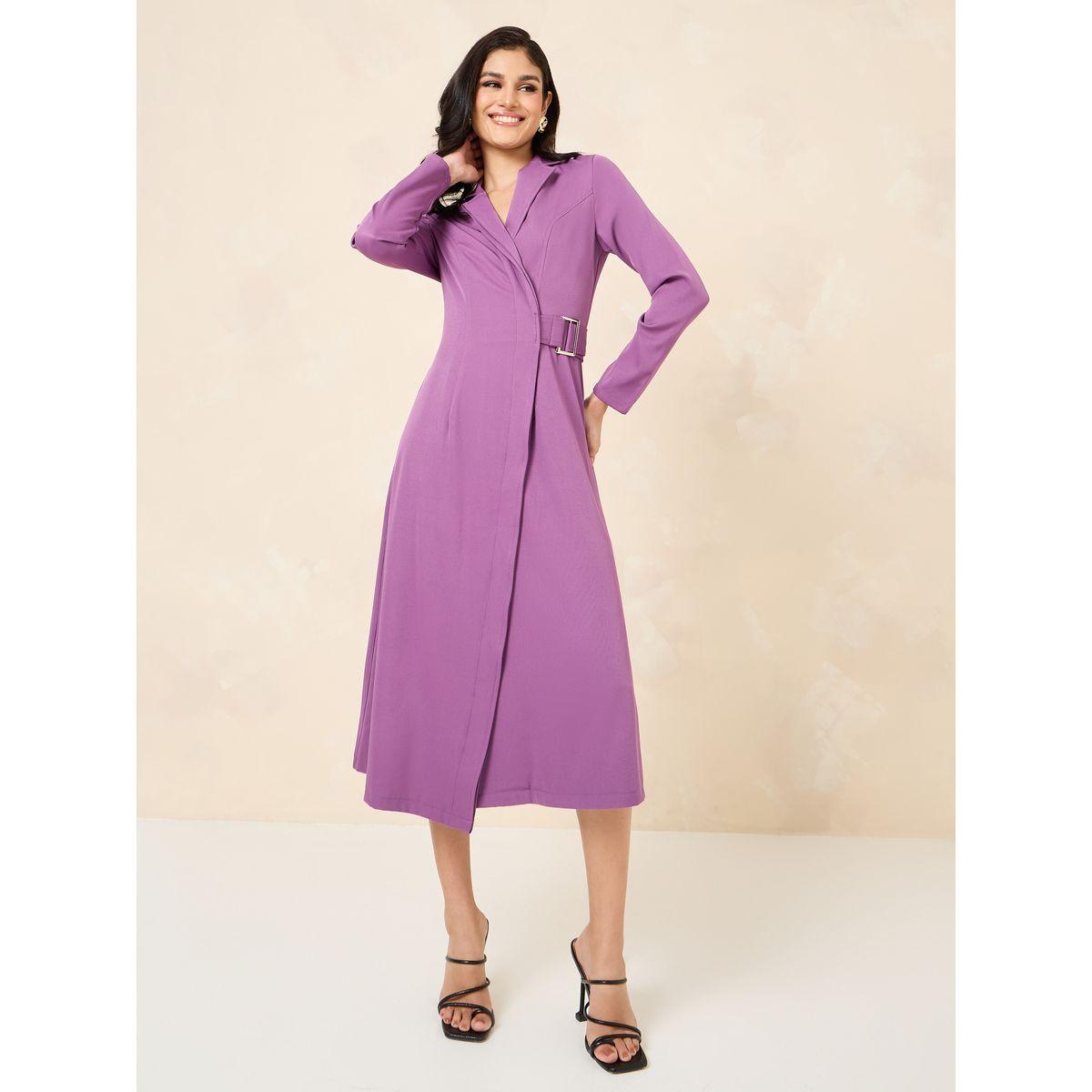Styli Notch Lapel Wrap Blazer Midi Dress-women-clothing-dresses-image-1