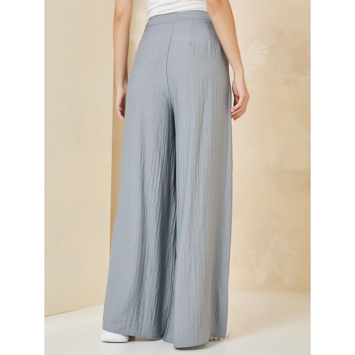 Styli Flowy Wide Leg Pants With Side Pockets-women-clothing-bottoms-trousers-image-4