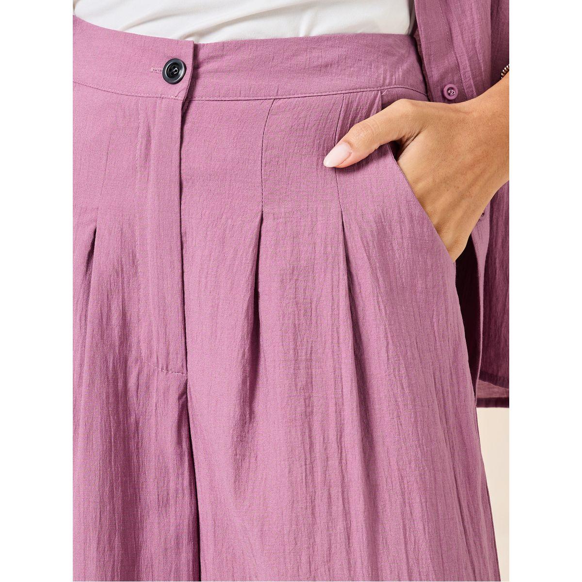 بنطال واسع الأرجل مع جيوب-women-clothing-bottoms-trousers-image-3