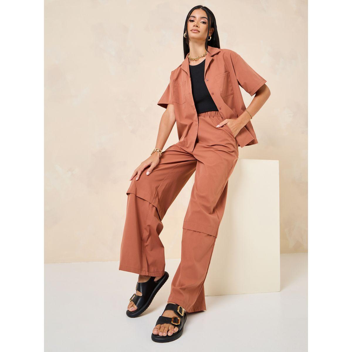 Styli High Rise Straight Leg Pants-women-clothing-bottoms-trousers-image-1