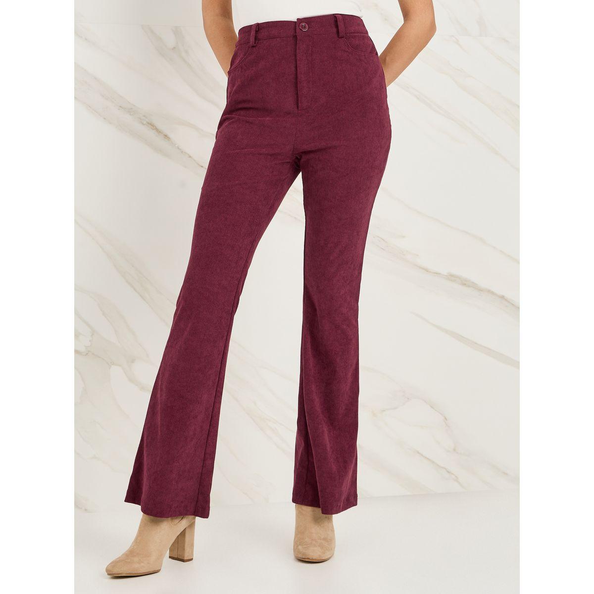 Styli Fit & Flare Corduroy Pants-women-clothing-bottoms-trousers-image-2