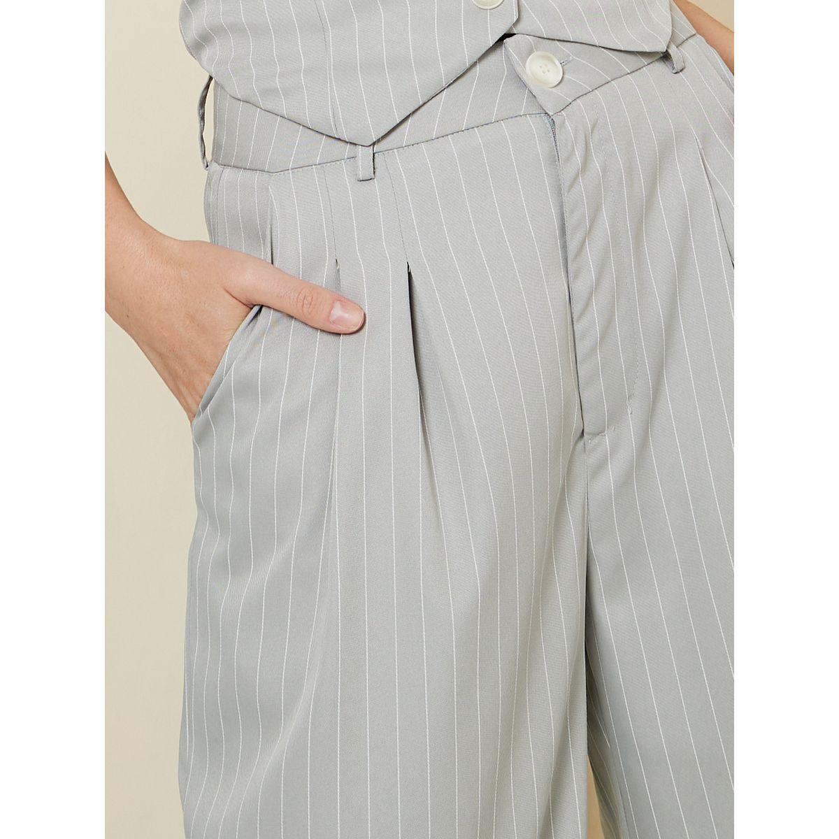 بنطال بأرجل واسعة وخصر عالي-women-clothing-bottoms-trousers-image-3
