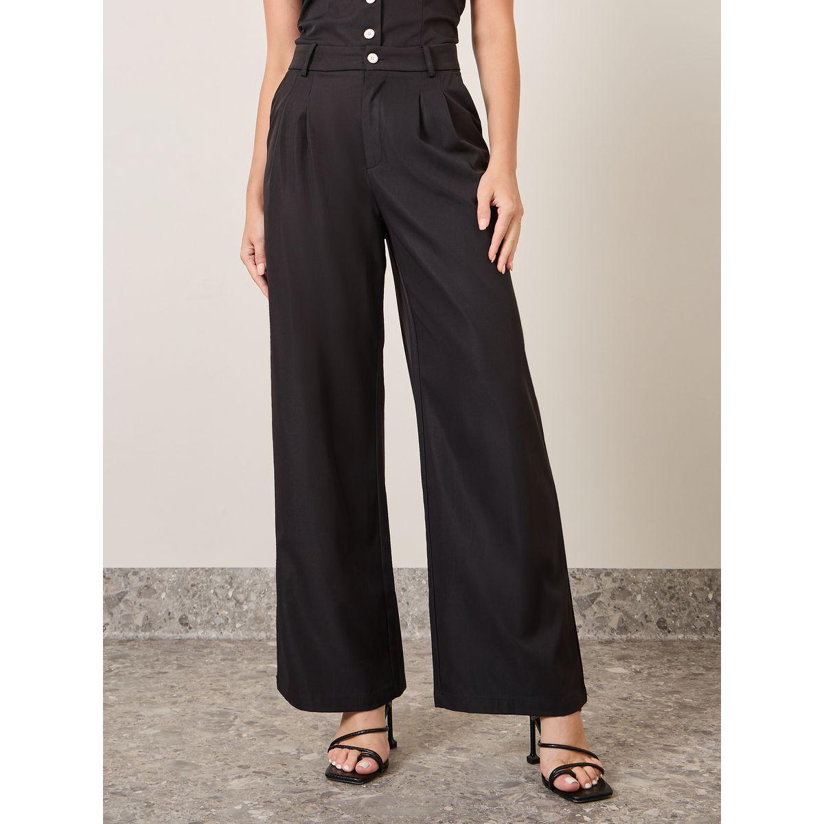بنطال بأرجل واسعة وخصر عالي-women-clothing-bottoms-trousers-image-2