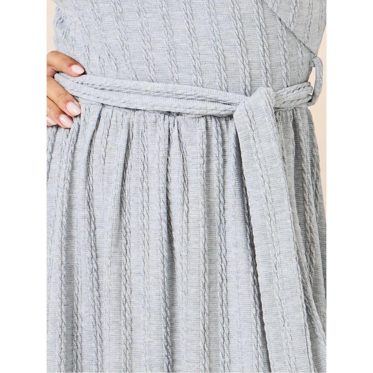 Styli Tie Up Detail Wrap Front Midi Dress-women-clothing-dresses-image-3