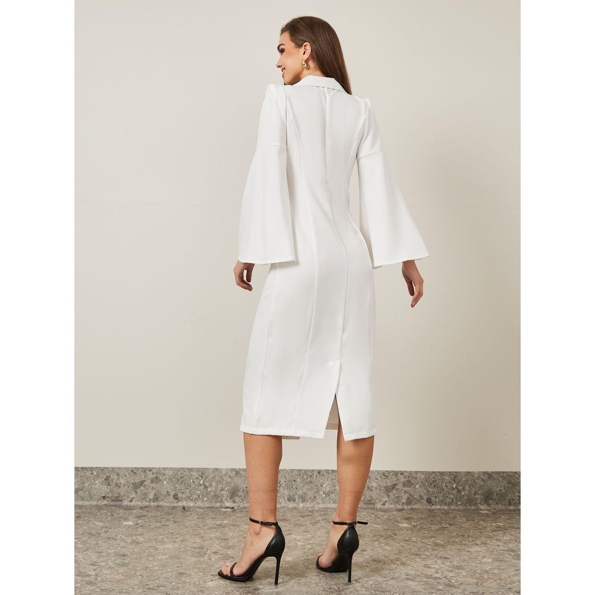 فستان ميدي بصفين أزرار-women-clothing-dresses-image-4