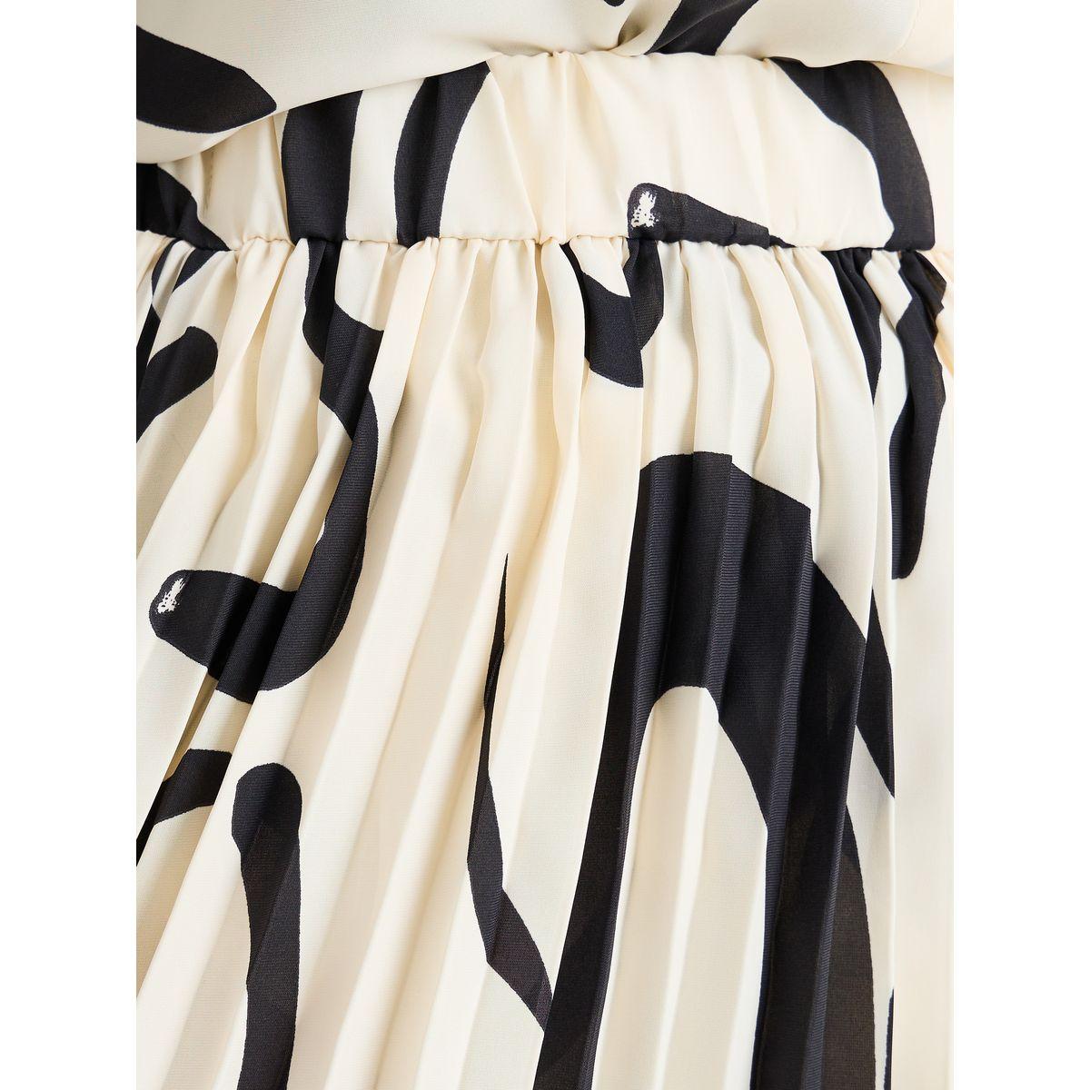Styli Abstract Print Pleated Midi Skirt-women-clothing-bottoms-skirts-image-3