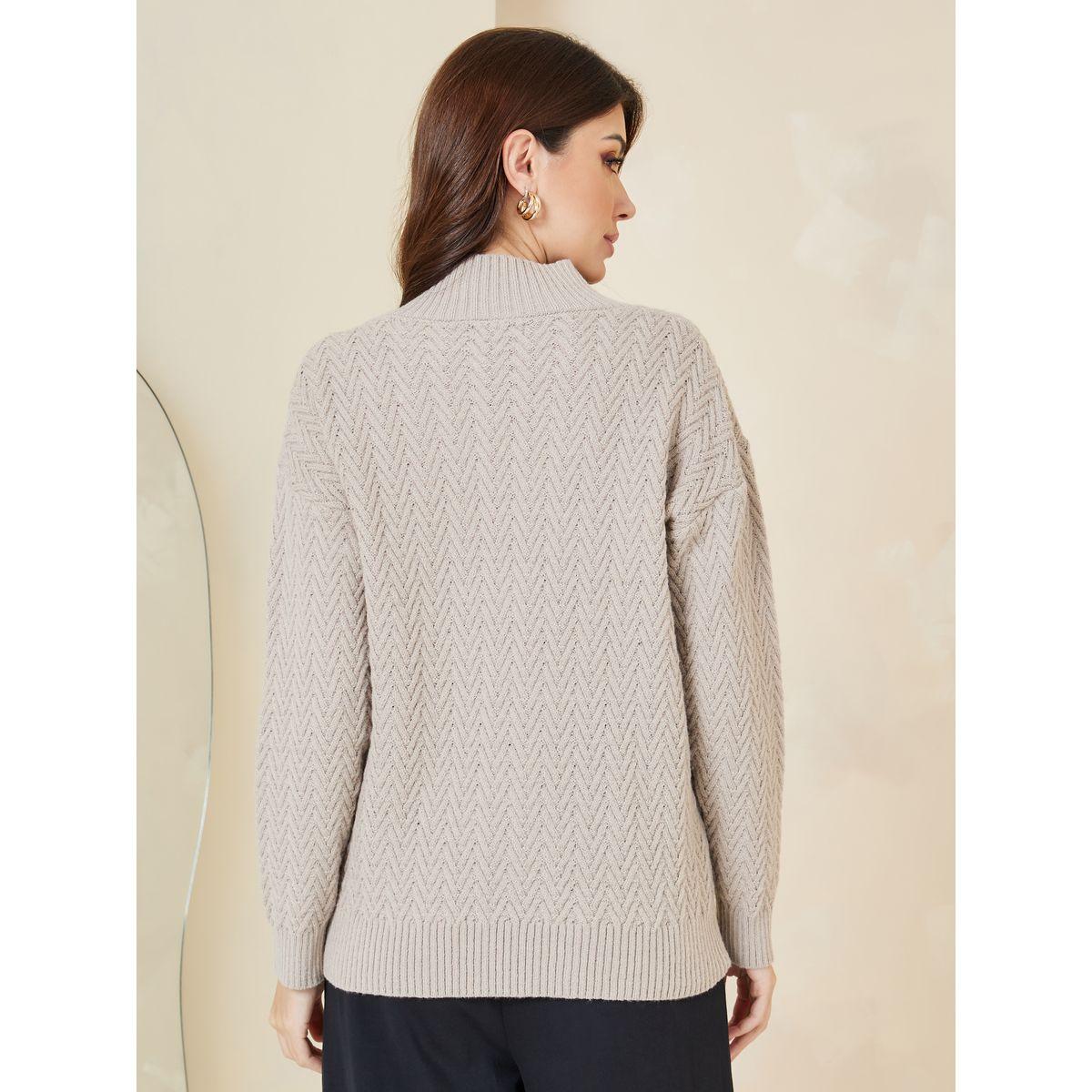 سويتر بياقة عالية وقصة عادية-women-clothing-cardigansandjumpers-jumpers-image-4