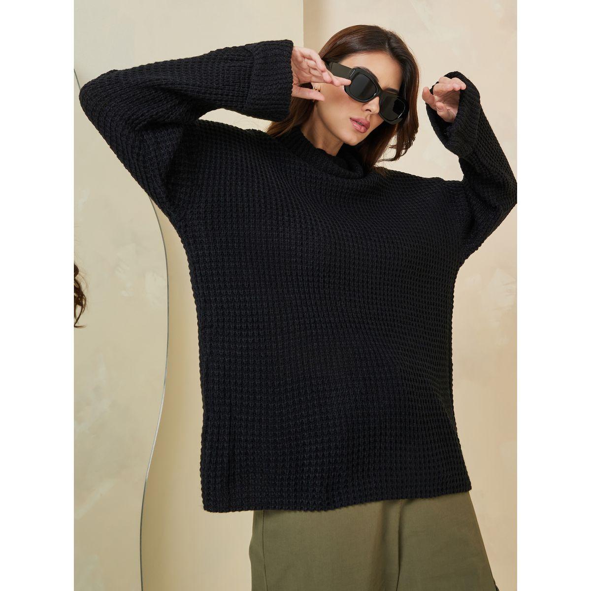 Styli Oversized Chunky Knit Turtle Neck Sweater-women-clothing-cardigansandjumpers-jumpers-image-3