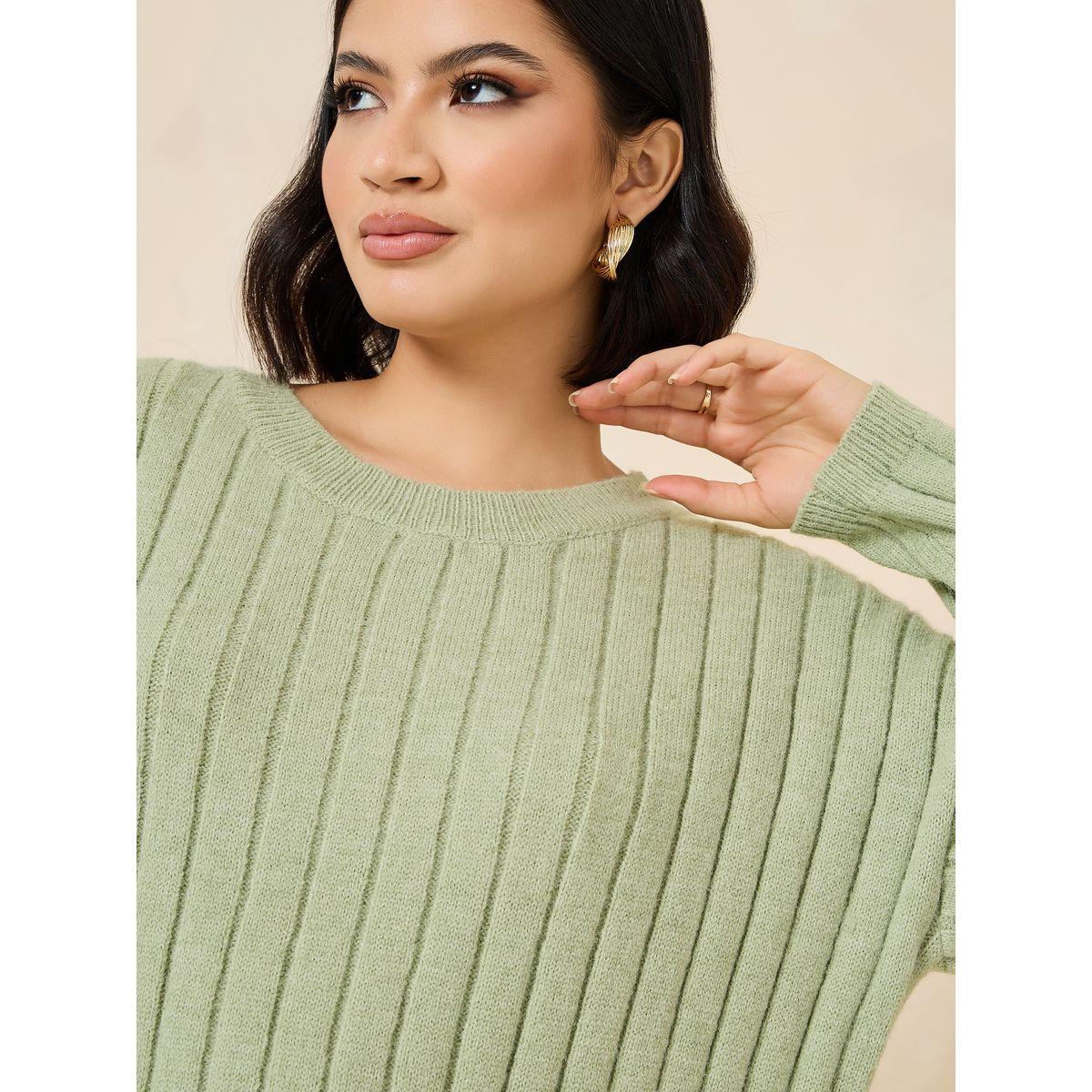 Styli Oversized Fit Regular Length Ribbed Sweater-women-clothing-cardigansandjumpers-jumpers-image-3