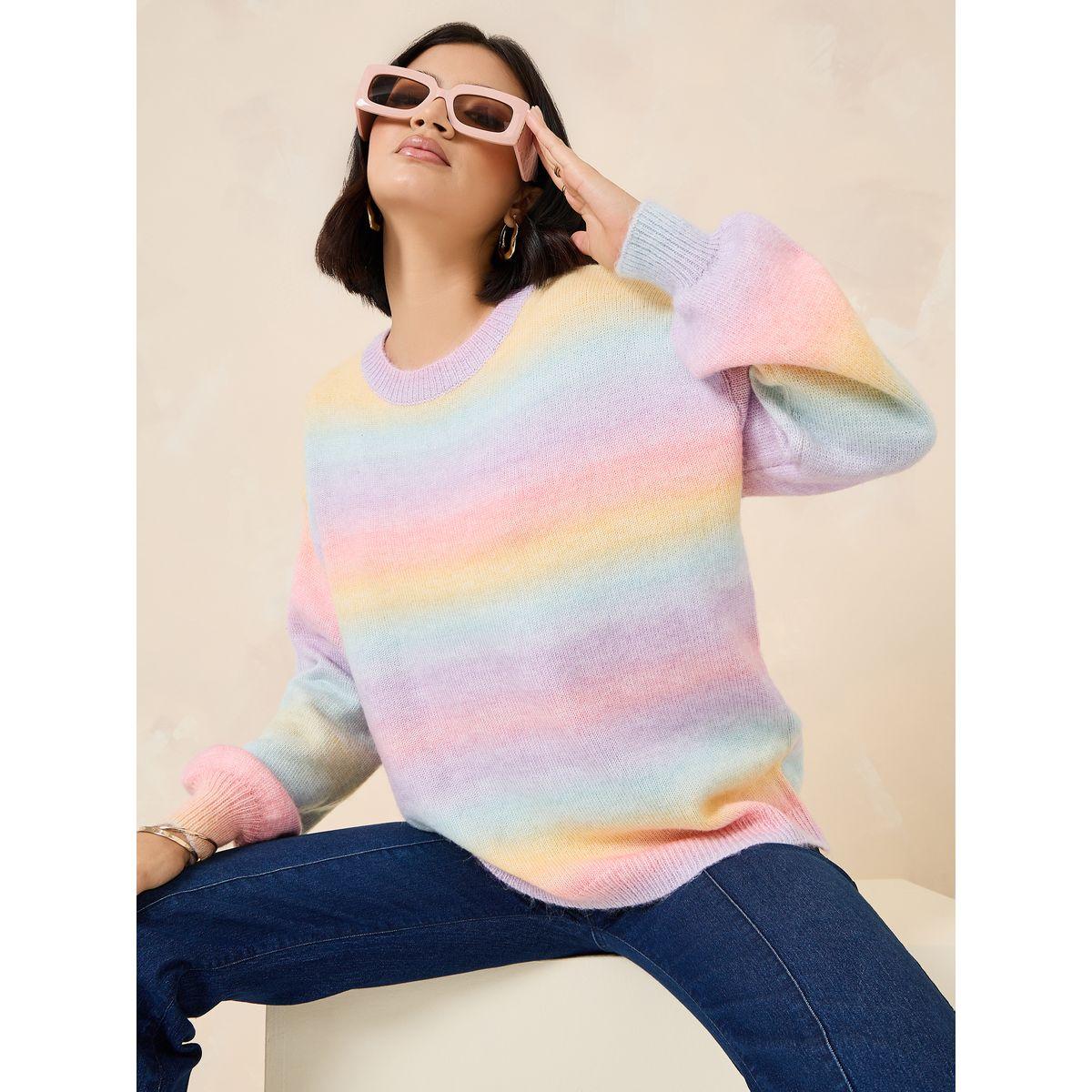 سويتر مخطط بقصة بوكسي-women-clothing-cardigansandjumpers-jumpers-image-1