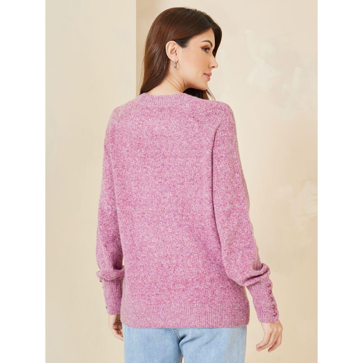 Styli Regular Fit Brushed Yarn Longline Sweater-women-clothing-cardigansandjumpers-jumpers-image-4
