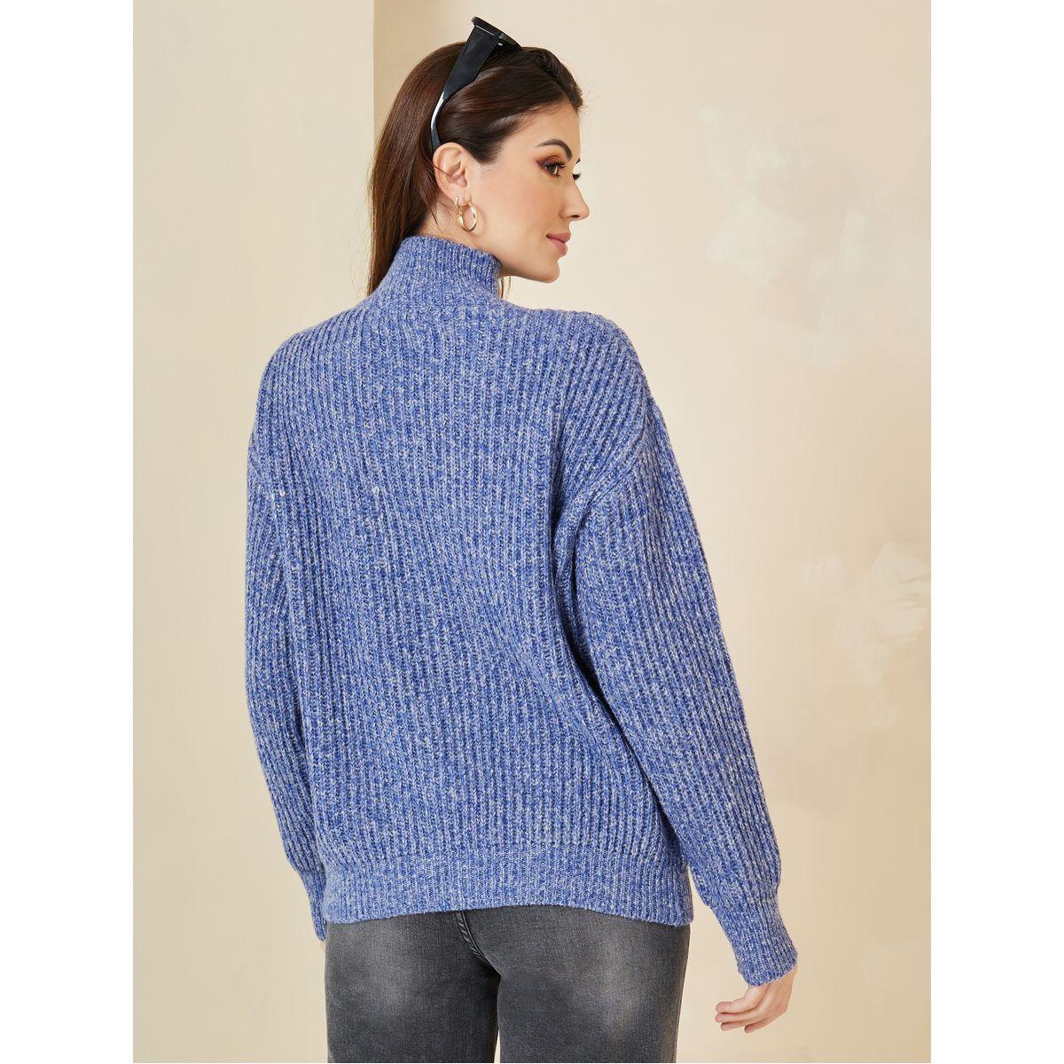 Styli Textured Ribbed High Neck Mixed Yarn Sweater-women-clothing-cardigansandjumpers-jumpers-image-4