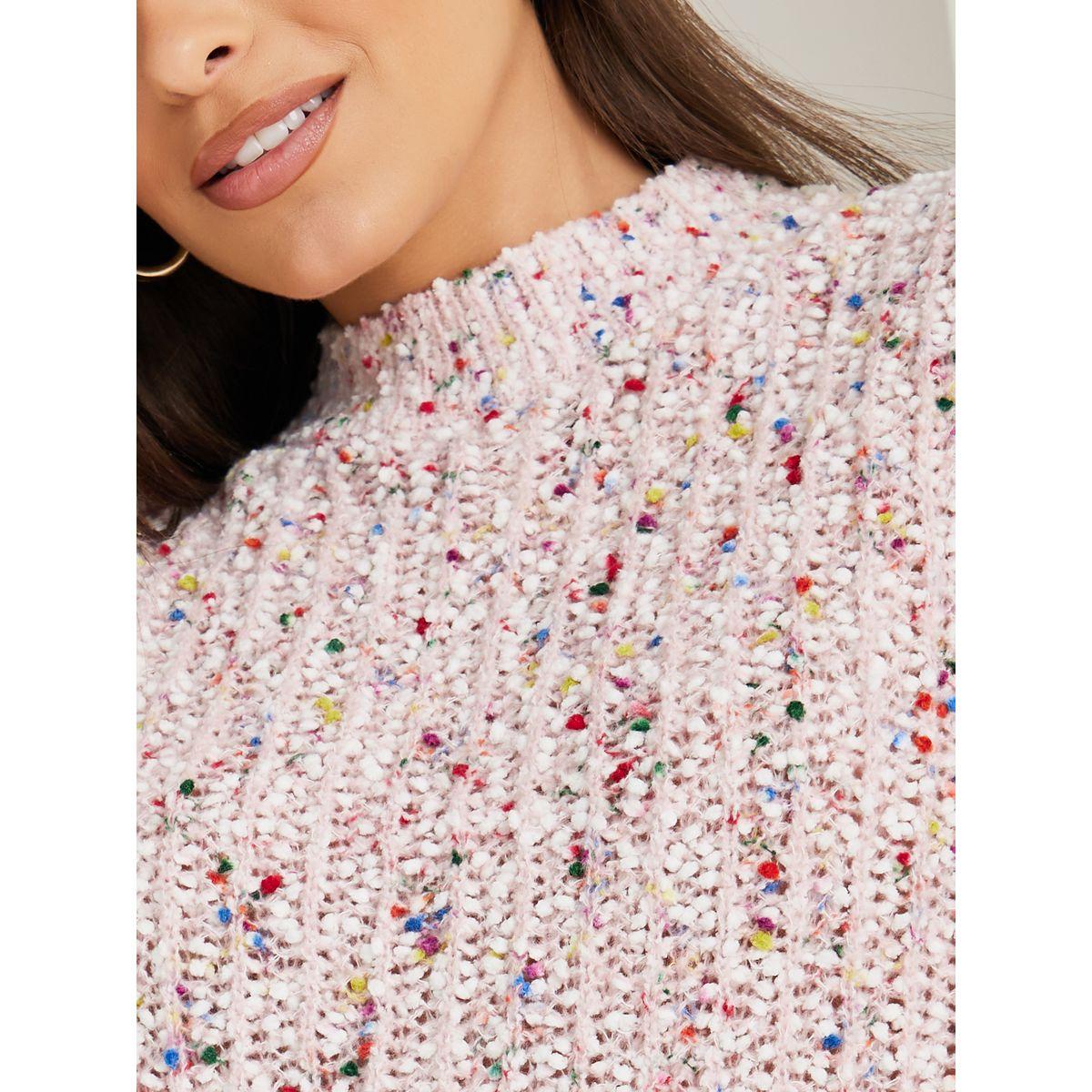 Styli Regular Fit Mixed Yarn High Neck Sweater-women-clothing-cardigansandjumpers-jumpers-image-4