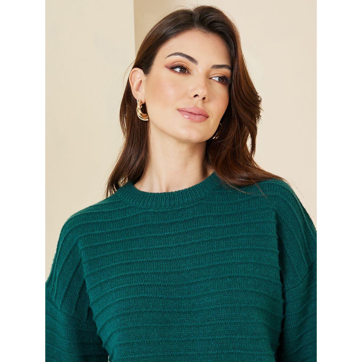 سويتر كاجوال بأكمام فوليوم-women-clothing-cardigansandjumpers-jumpers-image-4