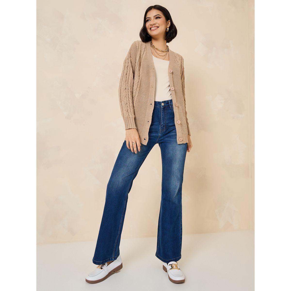 كارديجان محبوك بأزرار غلق-women-winterwear-cardigansandjumpers-cardigans-image-3