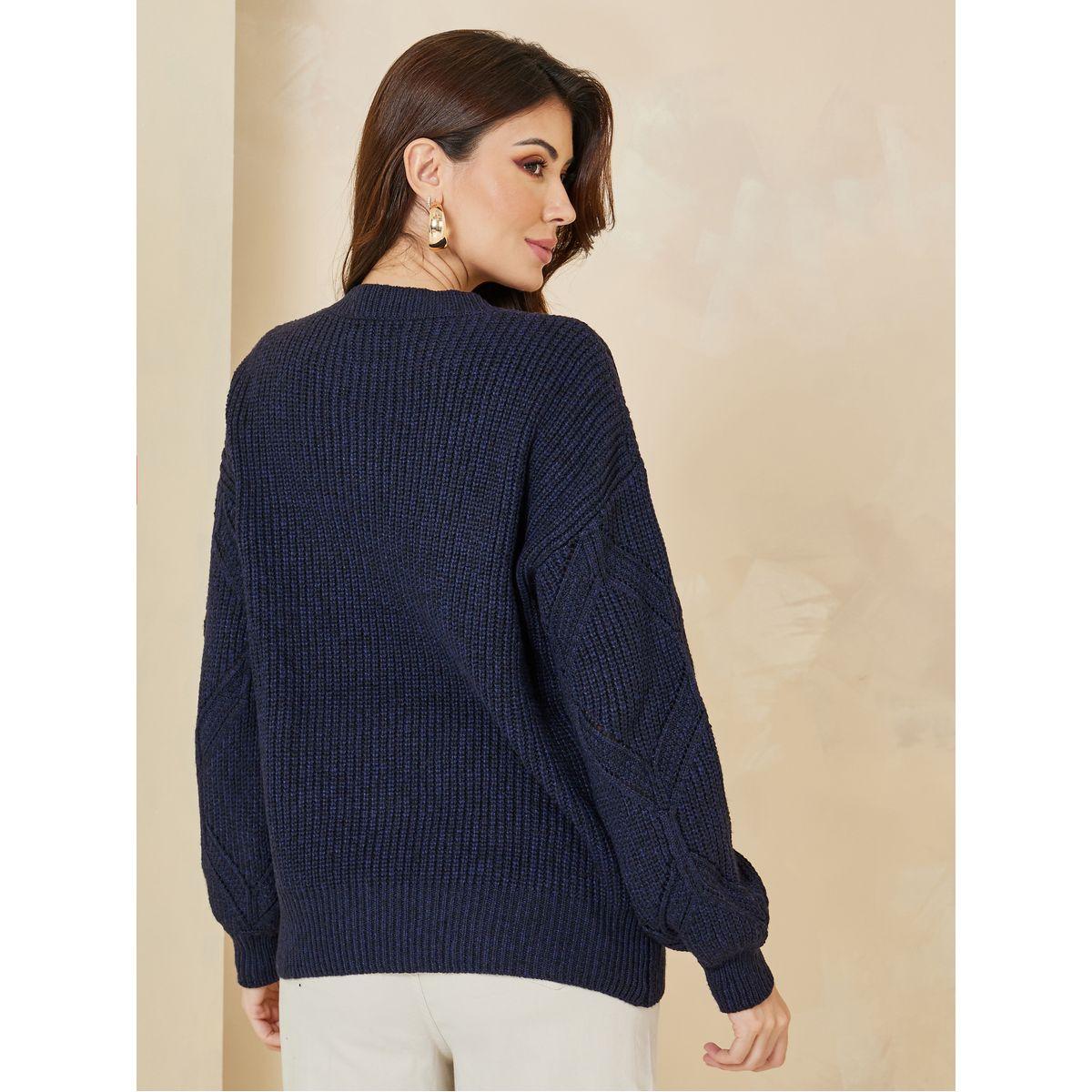 Styli Oversized Textured Round Neck Sweater-women-clothing-cardigansandjumpers-jumpers-image-5