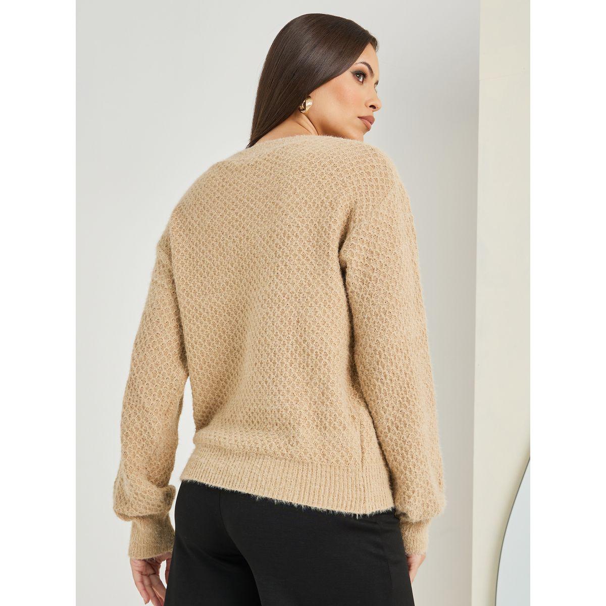 سويتر كاجوال بقصة عادية-women-clothing-cardigansandjumpers-jumpers-image-4