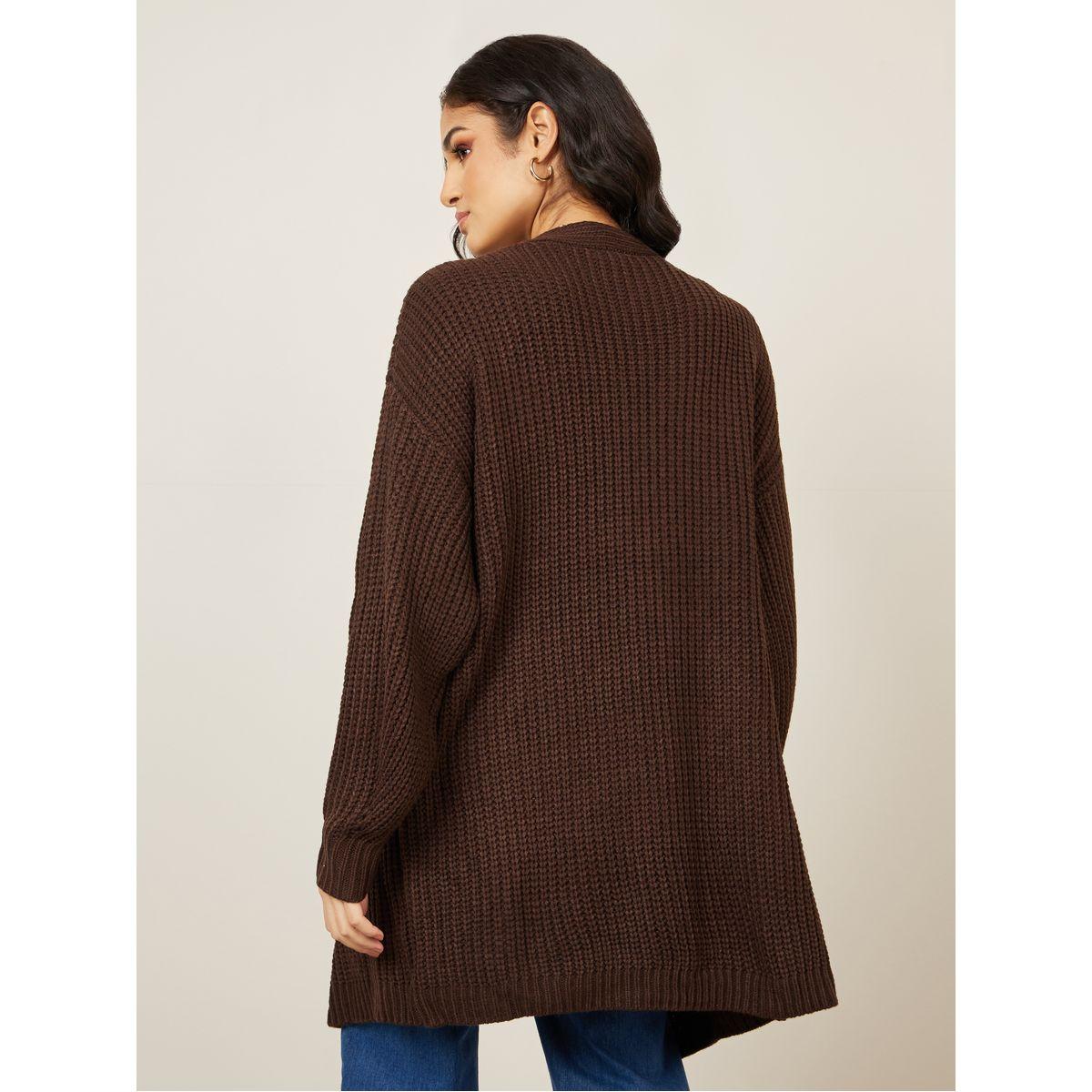 كارديجان واسع مفتوح من الامام-women-winterwear-cardigansandjumpers-cardigans-image-4
