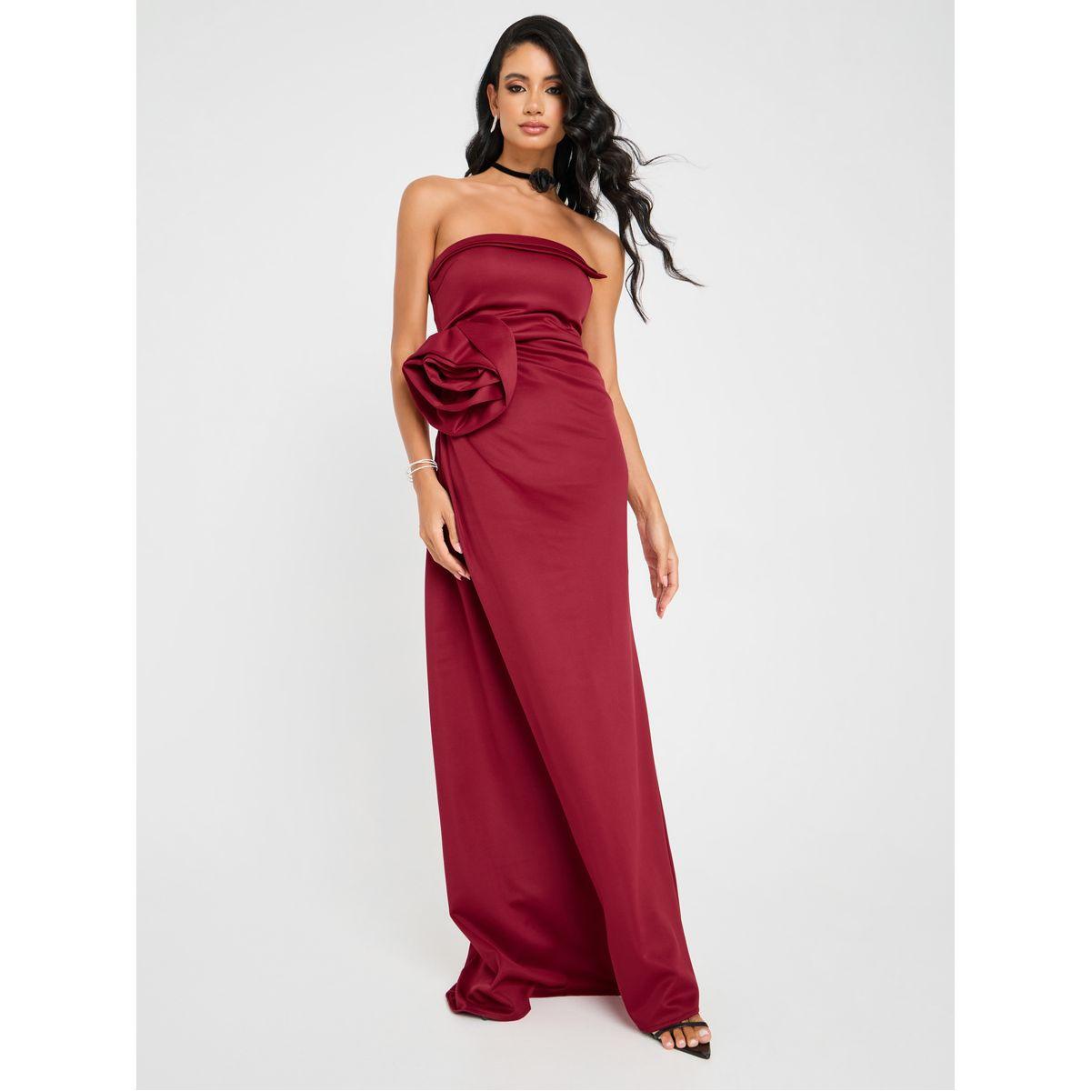 Styli Corsage Dccor Bandeau Prom Maxi Dress-women-clothing-dresses-image-1