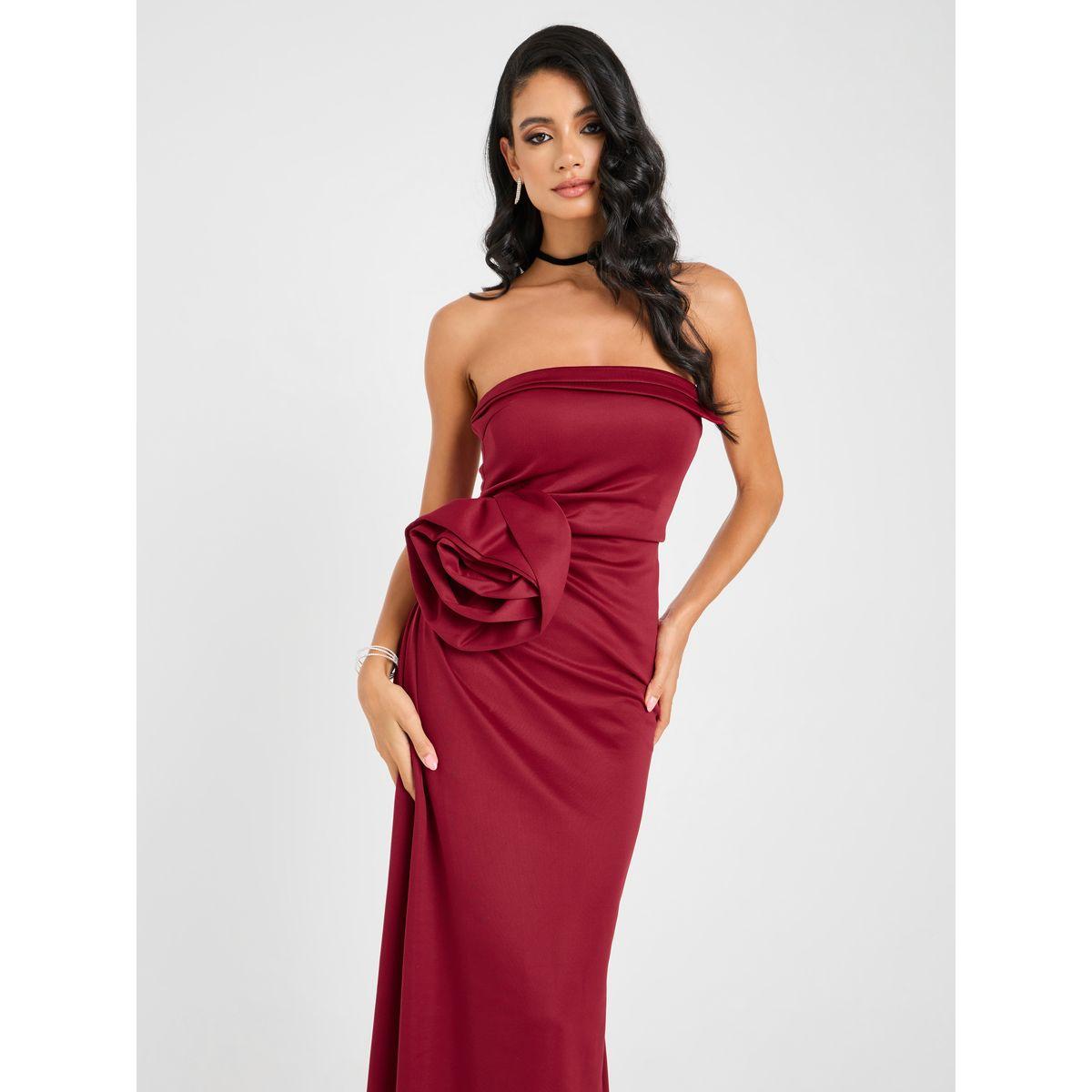 فستان طويل باكتاف مكشوفة-women-clothing-dresses-image-2