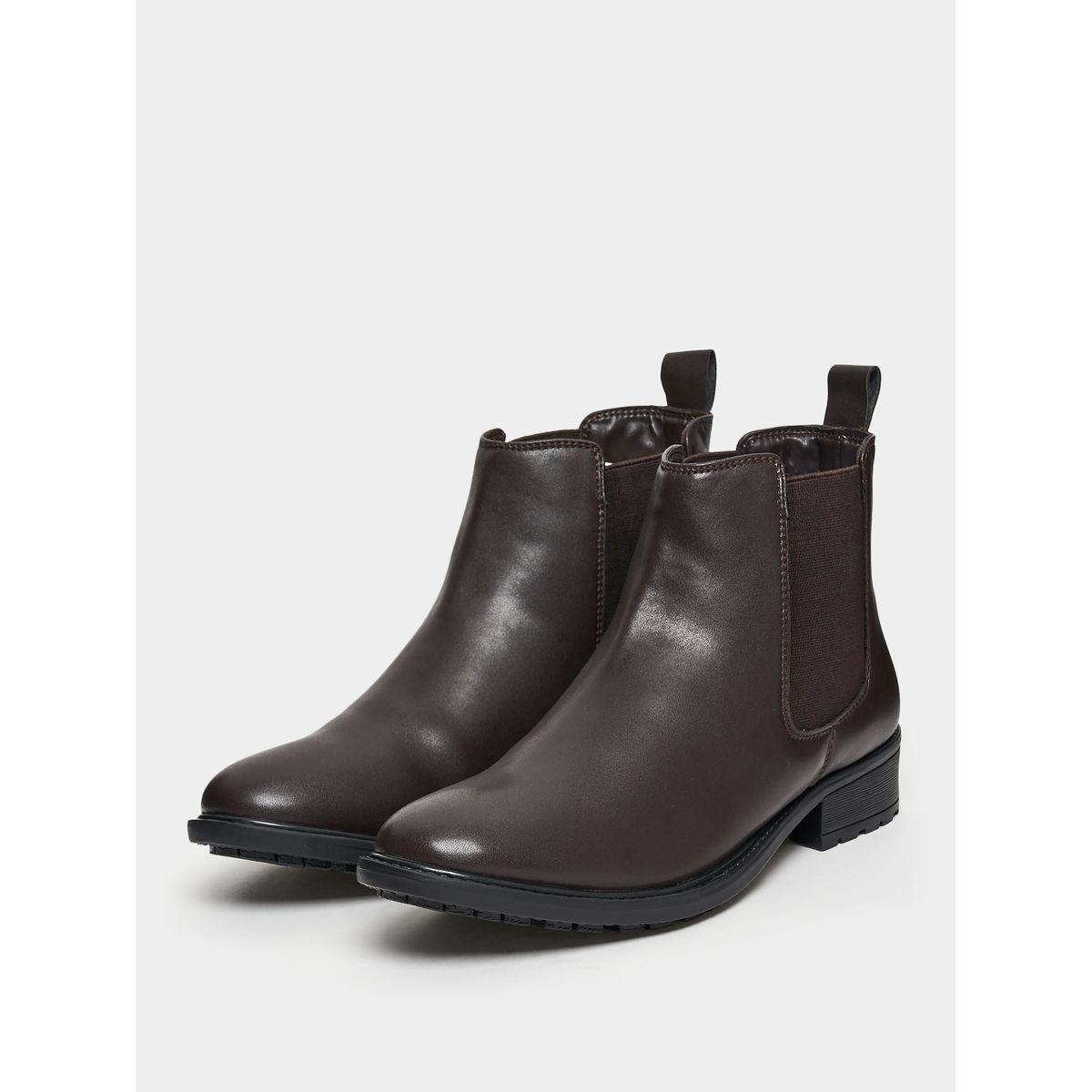 بوت تشيلسي بتفاصيل مطّاطيّة-women-shoes-boots-image-3