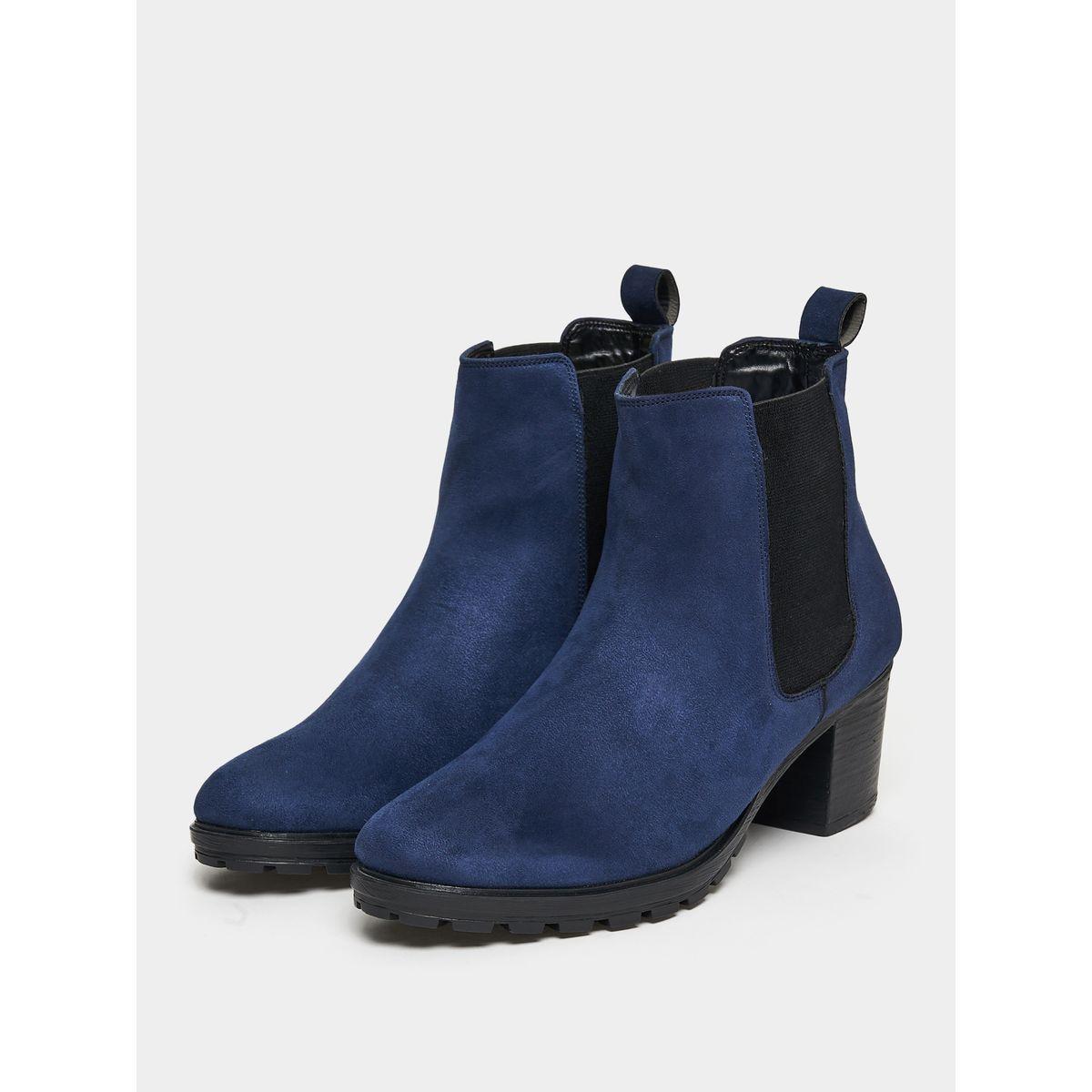 Styli Mid Shaft Block Heel Chelsea Boots-women-shoes-boots-image-3