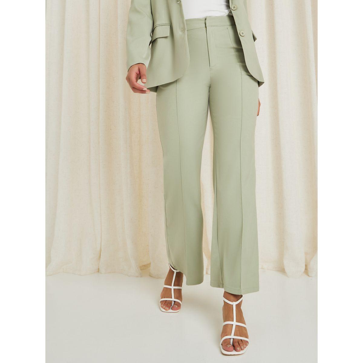 بنطال بقصة مستقيمة ودرزات-women-clothing-bottoms-trousers-image-1