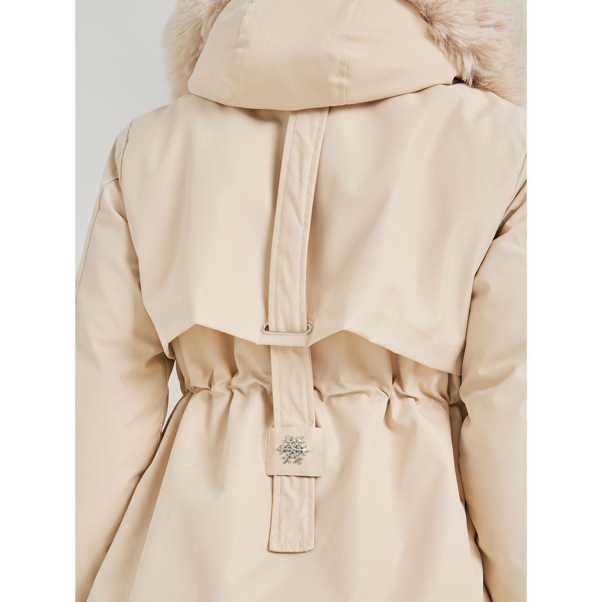 معطف بياقة هودي وفرو صناعي-women-winterwear-coatsandjackets-coats-image-9