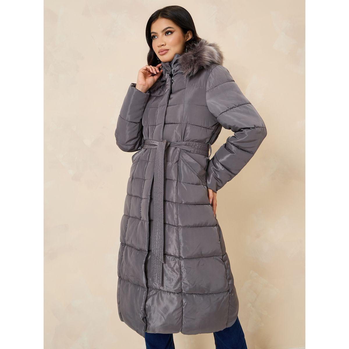 معطف ميدي مبطن بياقة هودي-women-clothing-coatsandjackets-coats-image-1