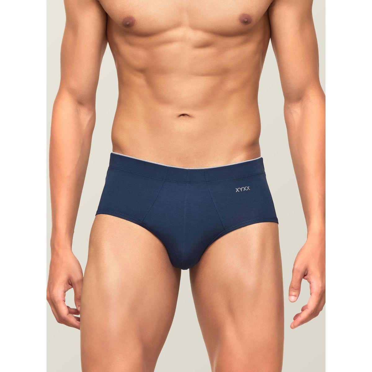 Styli Pack of 2 - Solid Logo Detail Basic Briefs -men-clothing-innerwear-underwear-image-2