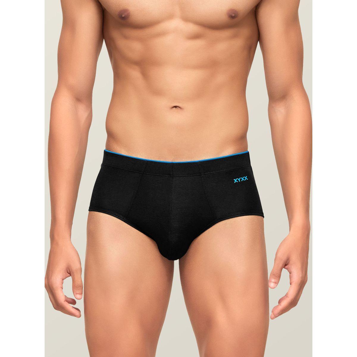 Styli Pack of 2 - Solid Logo Detail Basic Briefs -men-clothing-innerwear-underwear-image-3