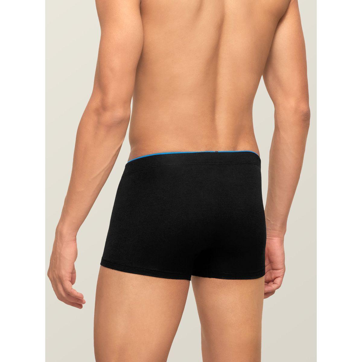 Styli Pack of 2 - Solid Logo Detail Thick Waistband Trunks-men-clothing-innerwear-underwear-image-4