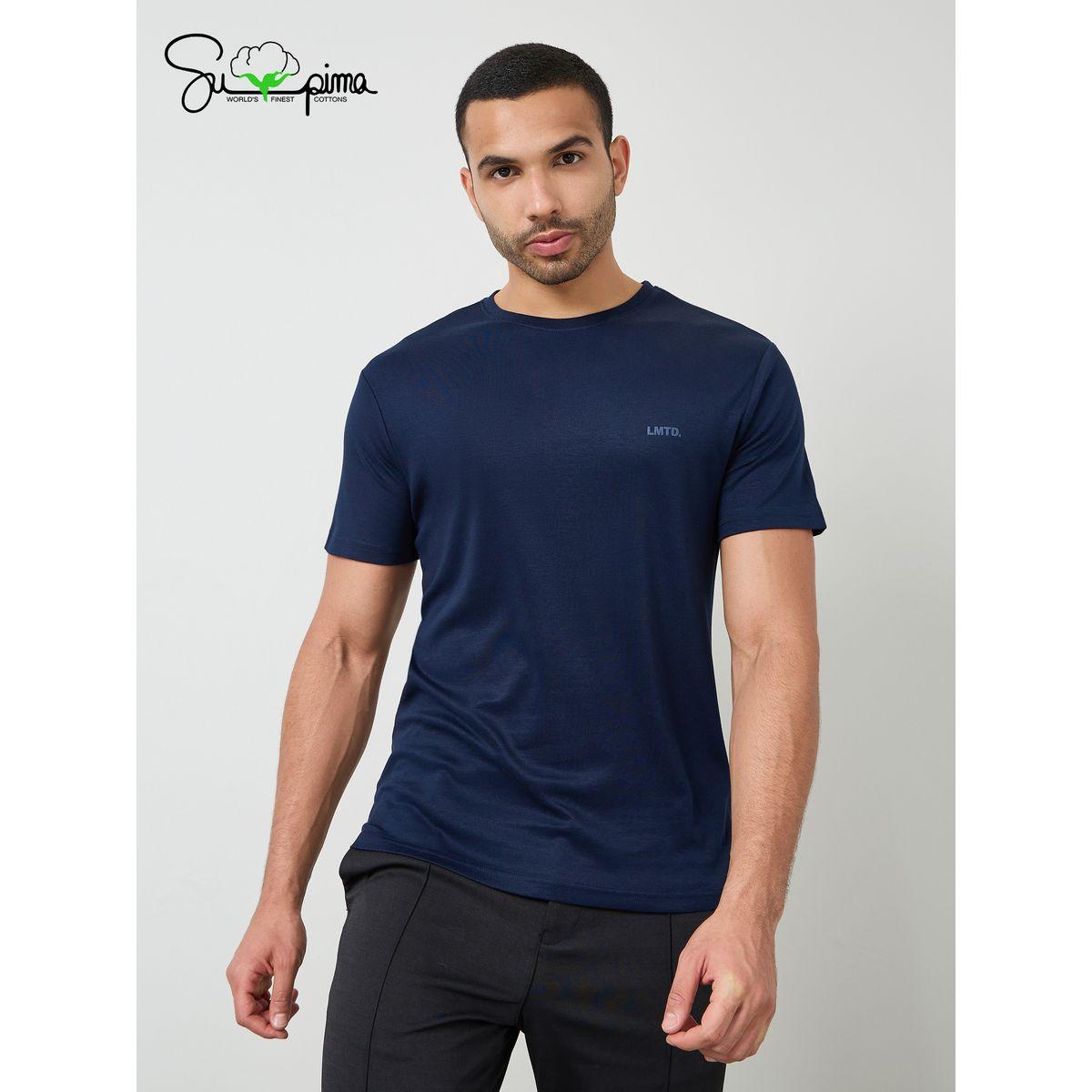 تيشيرت بياقة دائرية وقصة عادية-men-clothing-tshirtsandpolos-tshirts-image-1