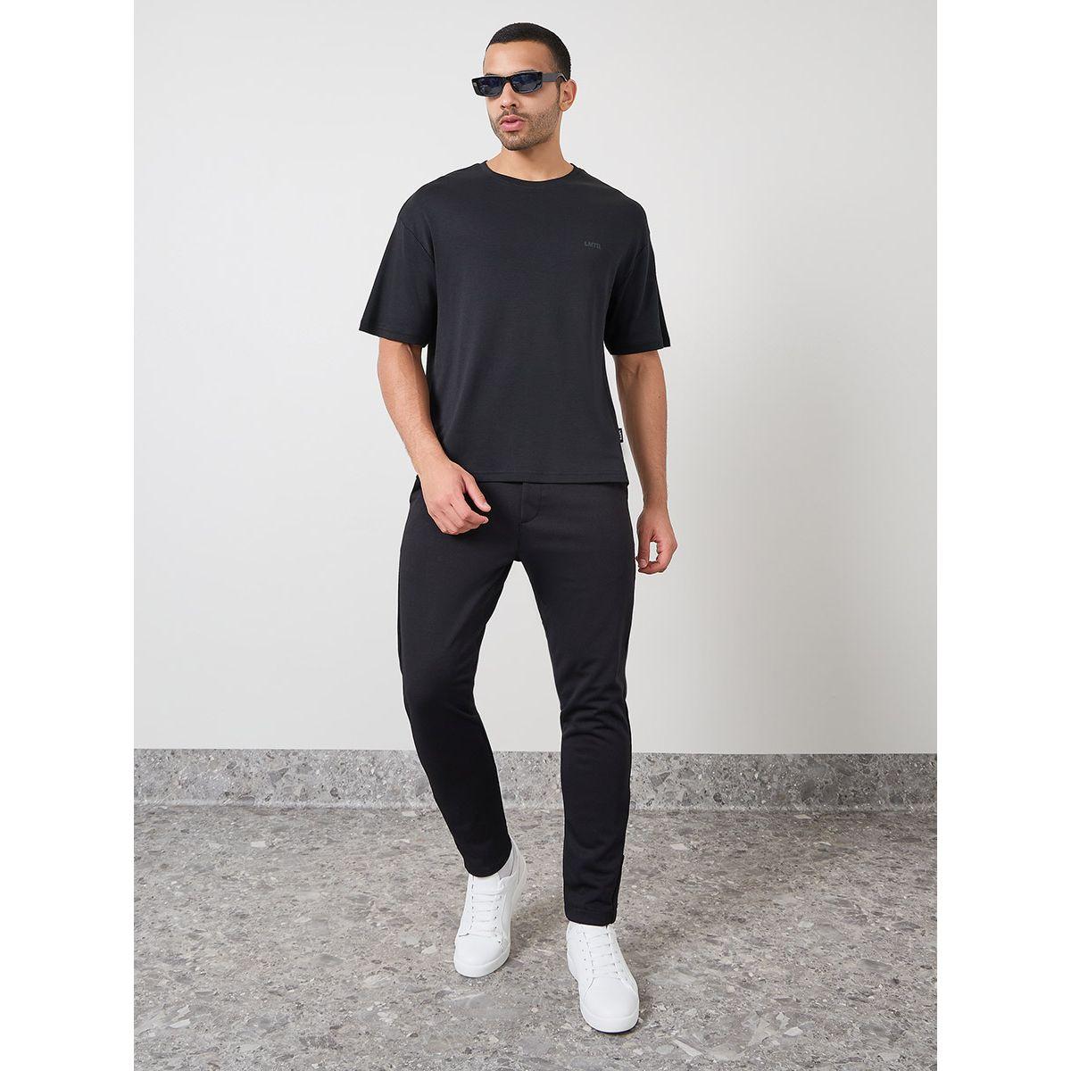 Styli Limited Luxe Supima Cotton Crew Neck Oversized T-Shirt-men-clothing-tshirtsandpolos-tshirts-image-2