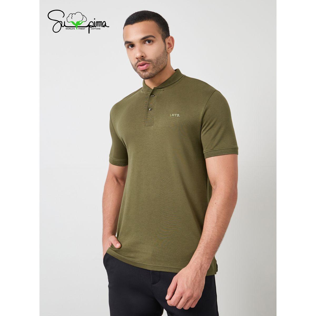 تيشيرت بولو بقصة عادية-men-clothing-tshirtsandpolos-polos-image-1
