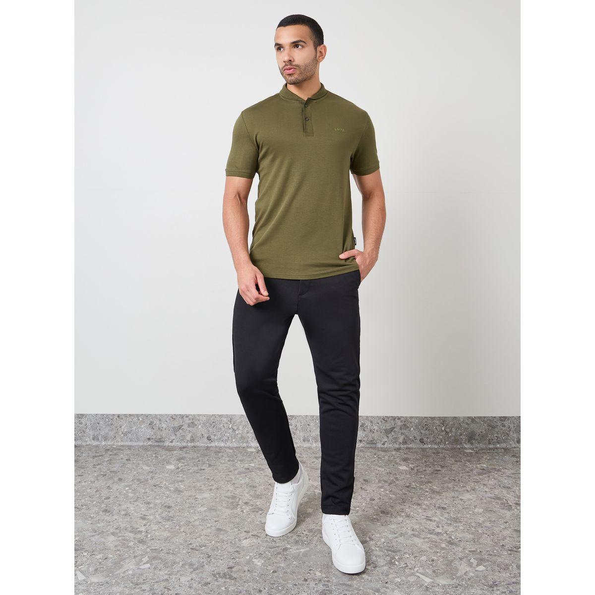 Styli Limited Luxe Supima Cotton Baseball Collar Regular Polo-men-clothing-tshirtsandpolos-polos-image-2