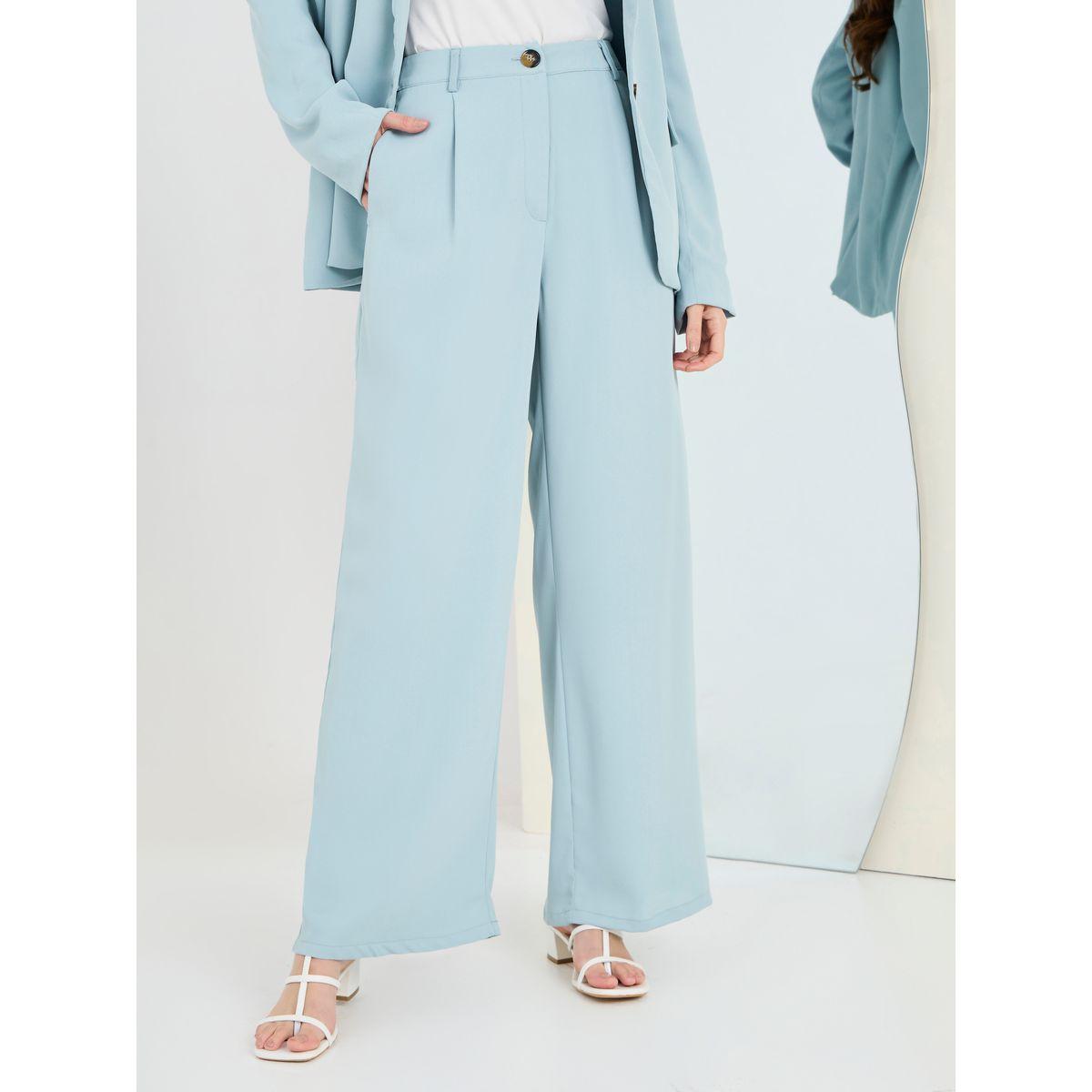 Styli Relaxed Fit Flap Detail Blazer & Trouser Co-Ords-women-clothing-coordsets-image-5