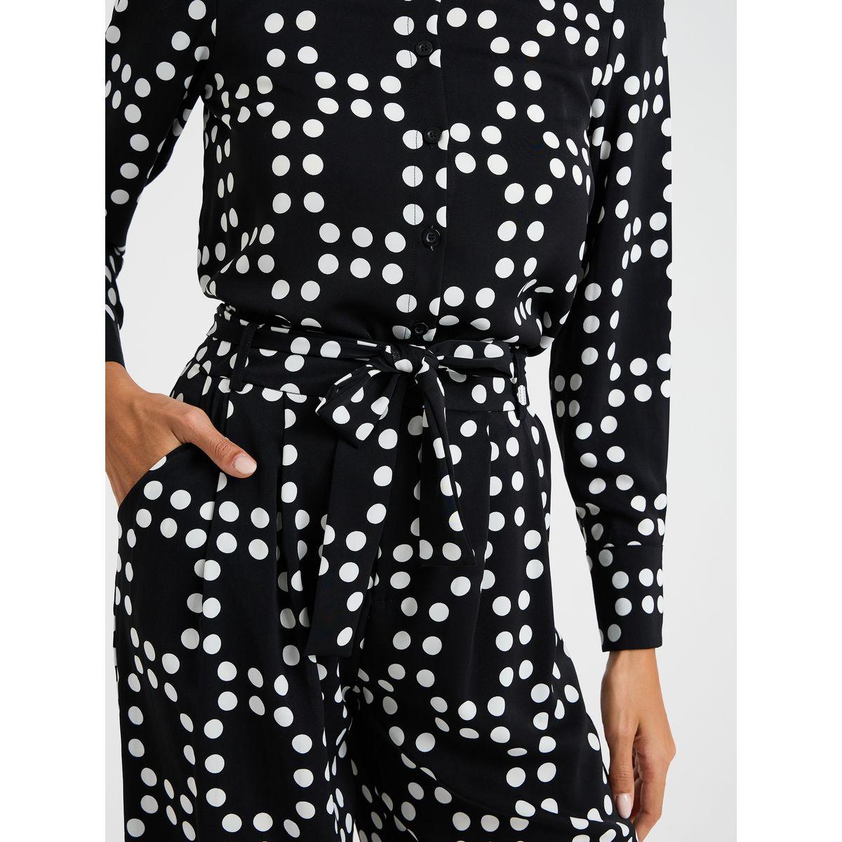 Styli Printed Shirt & Tie Up Trouser Set-women-clothing-coordsets-image-6