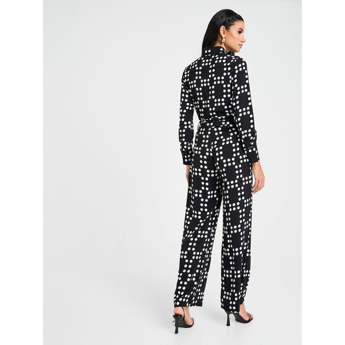 Styli Printed Shirt & Tie Up Trouser Set-women-clothing-coordsets-image-7