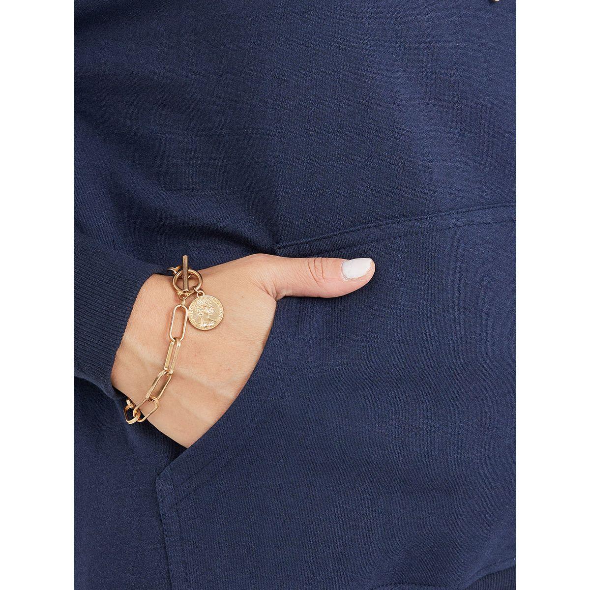 Styli Solid Hoodie & Wide Leg Jogger Co-Ord-women-clothing-coordsets-image-3