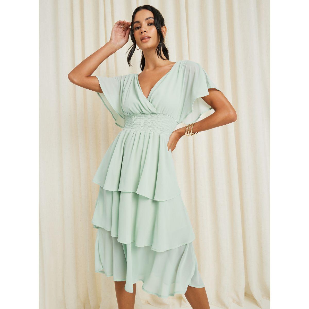 Frill dresses online best sale