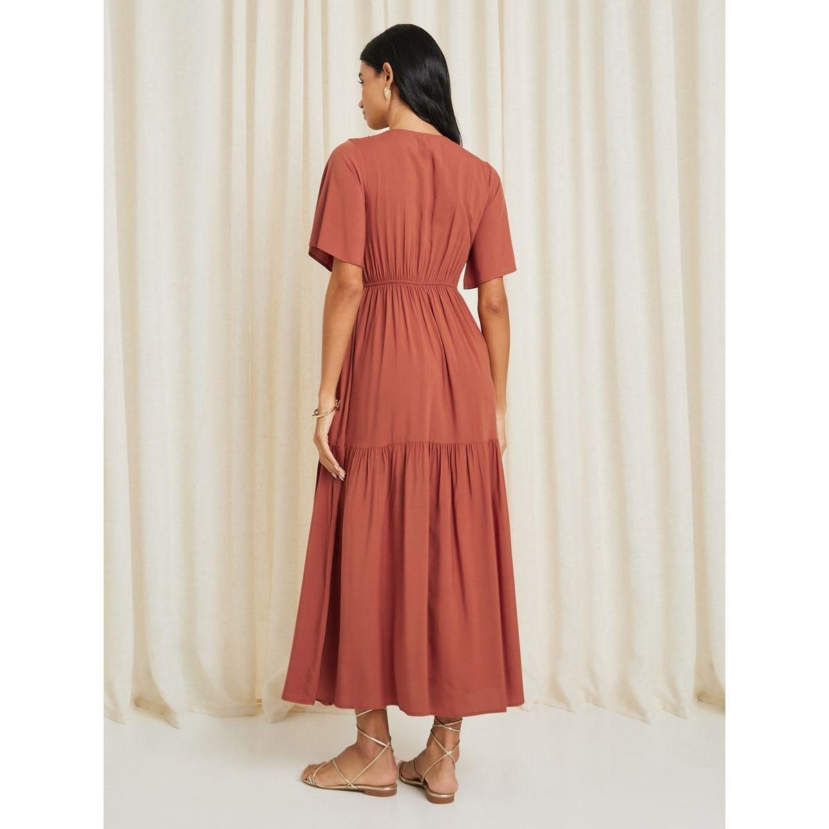 Guipure Lace Detail Tiered Maxi Dress-women-clothing-dresses-image-4